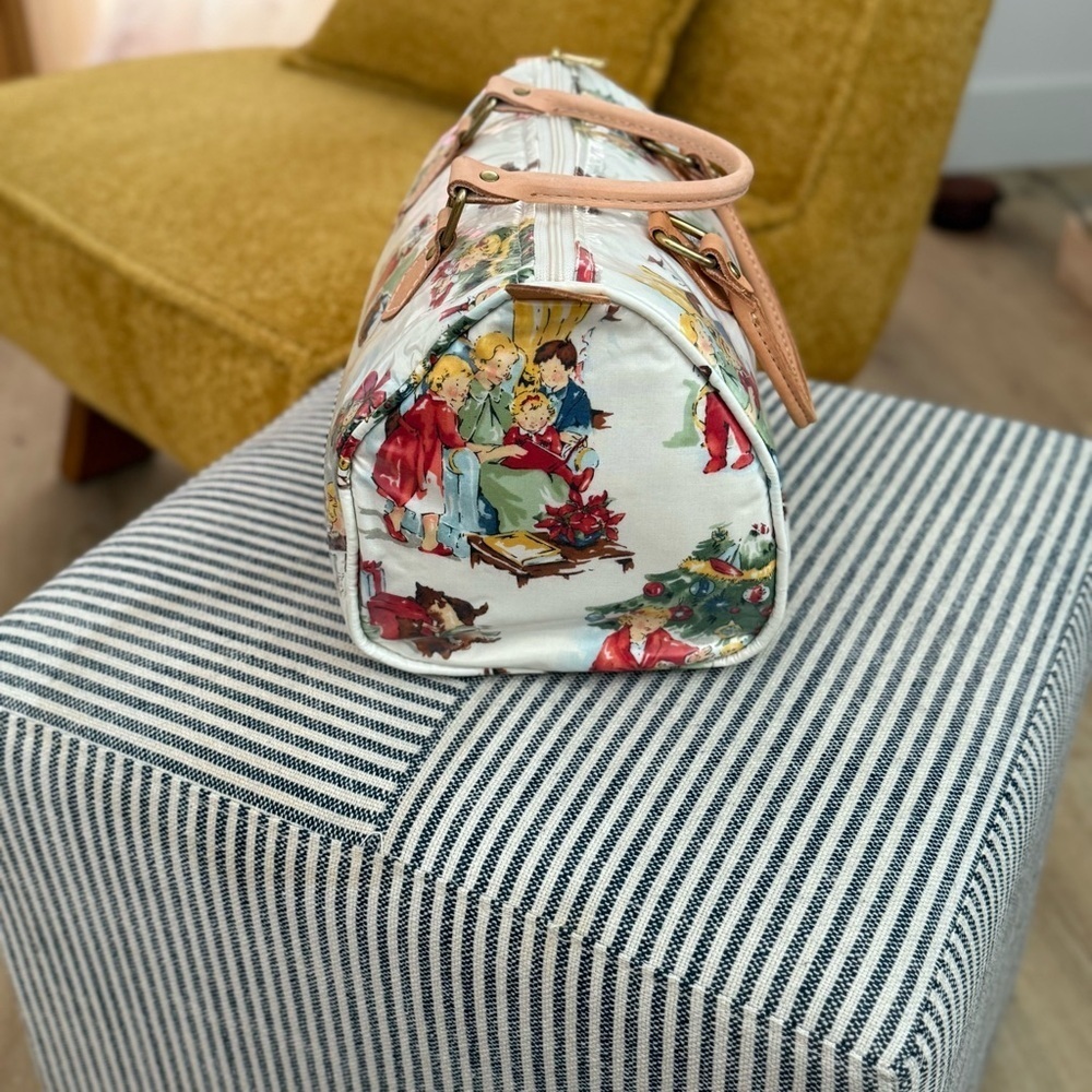Vintage Fabric Coated Handbag - Picture 4 of 6